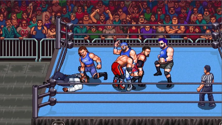 Скриншот 4 к игре RetroMania Wrestling