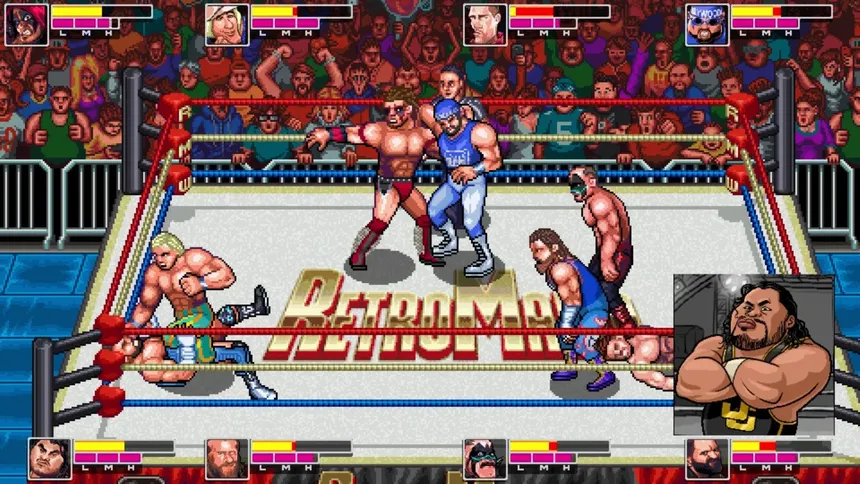 Скриншот 6 к игре RetroMania Wrestling