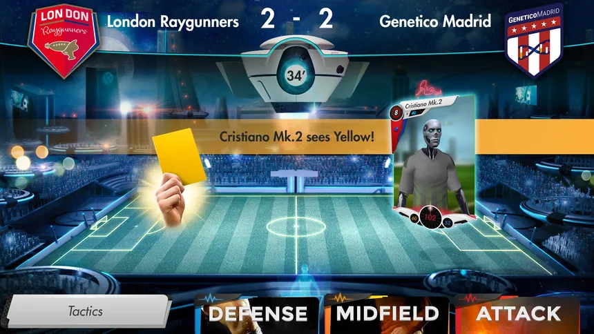 Скриншот 5 к игре Futuball - Future Football Manager Game