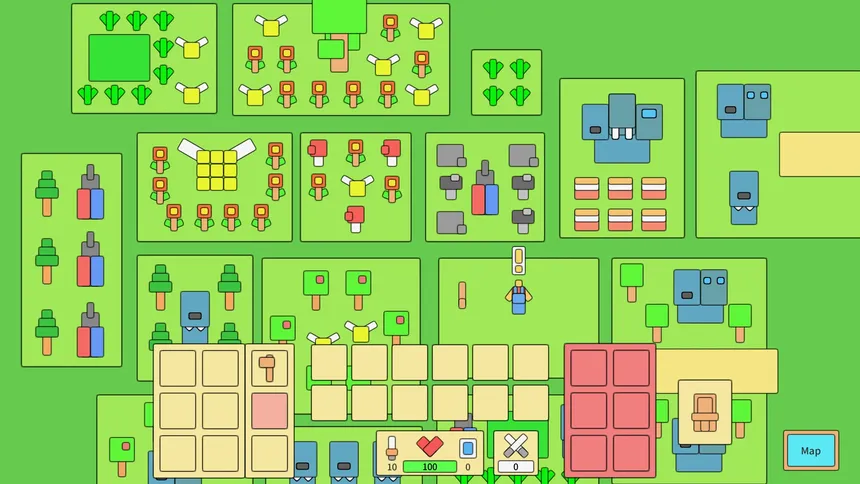 Скриншот 1 к игре Squares Story