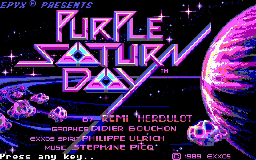 Скриншот 5 к игре Purple Saturn Day