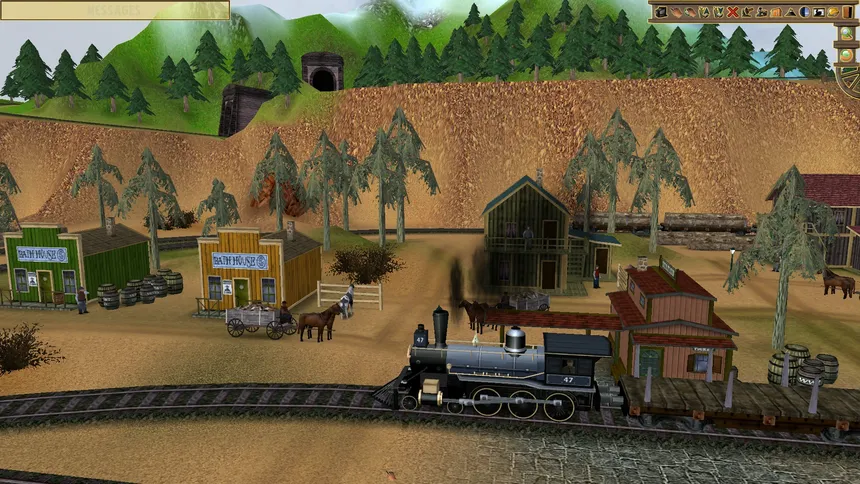 Скриншот 4 к игре Wild West Steam Loco