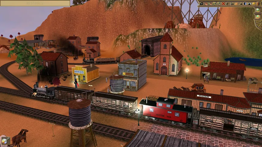 Скриншот 8 к игре Wild West Steam Loco