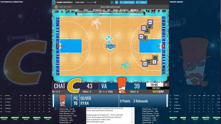 Скриншот 4 к игре Draft Day Sports: College Basketball 2020