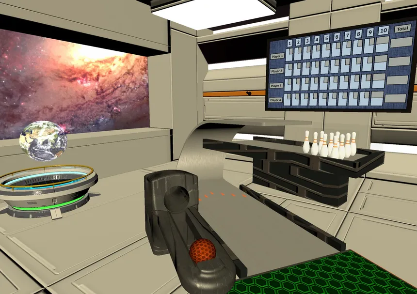 Скриншот 1 к игре VR Mini Bowling 2