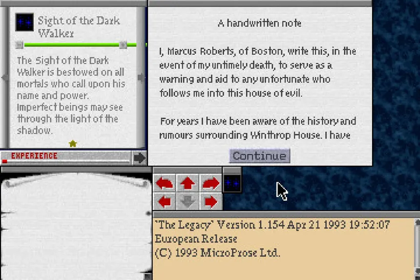 Скриншот 5 к игре The Legacy: Realm of Terror