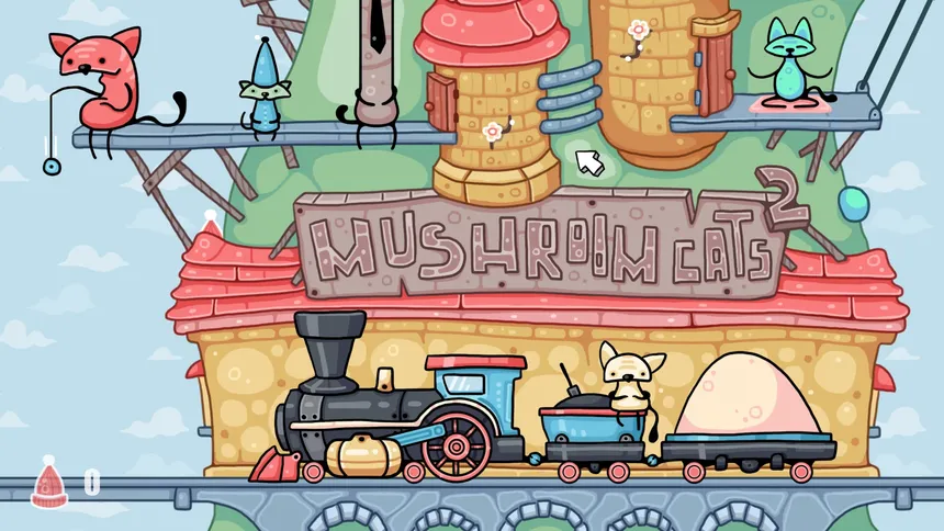 Скриншот 1 к игре Mushroom Cats 2