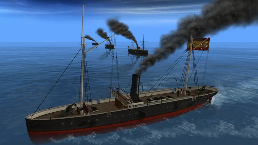 Скриншот 2 к игре Victorian Admirals: Marianas Incident 1887
