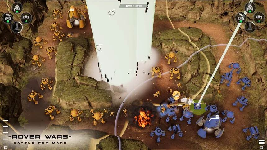 Скриншот 4 к игре Rover Wars