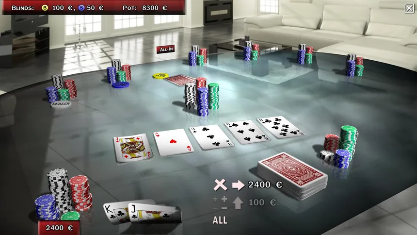 Скриншот 4 к игре Trendpoker 3D: Free Online Poker