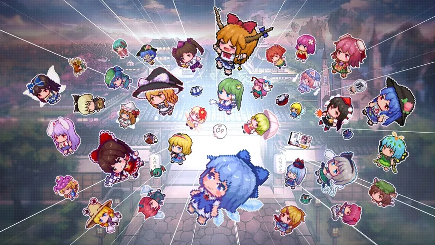 Скриншот 1 к игре 东方华彩乱战2 ~ Touhou Blooming Chaos 2