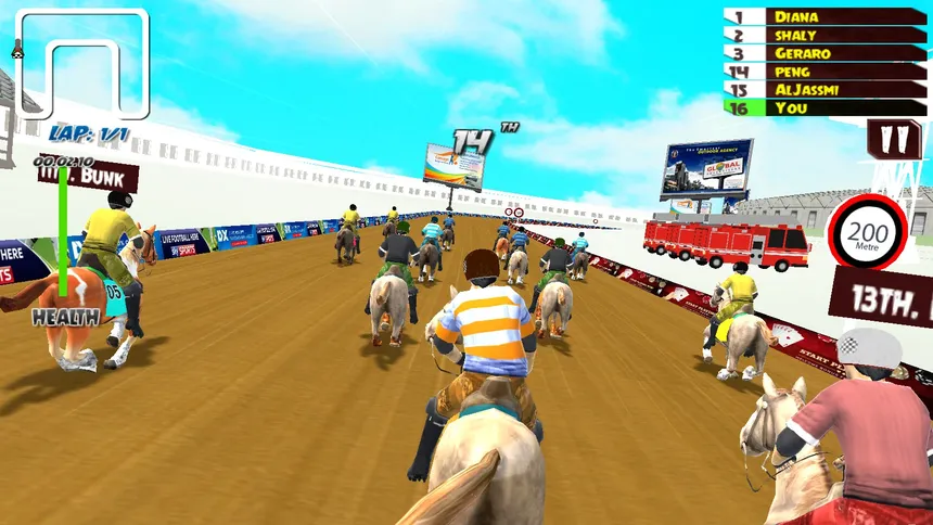 Скриншот 1 к игре Horse Racing Rally
