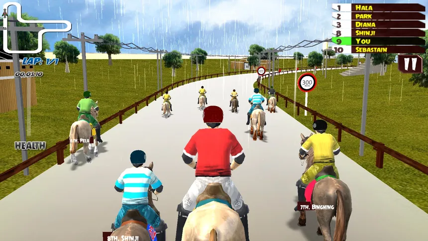 Скриншот 2 к игре Horse Racing Rally