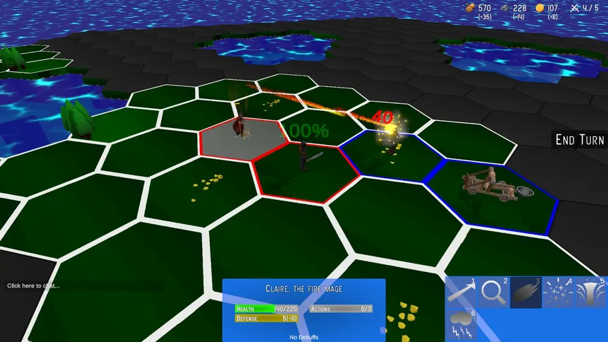 Скриншот 2 к игре Hexagon Heroes