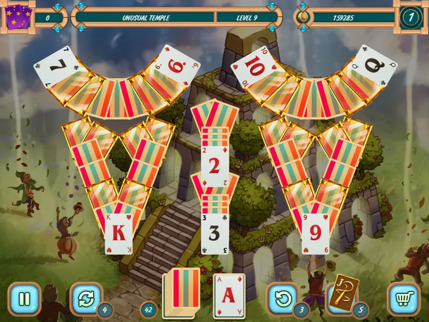 Скриншот 5 к игре Sweet Solitaire: School Witch