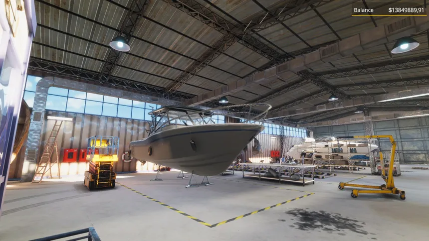Скриншот 1 к игре Yacht Mechanic Simulator