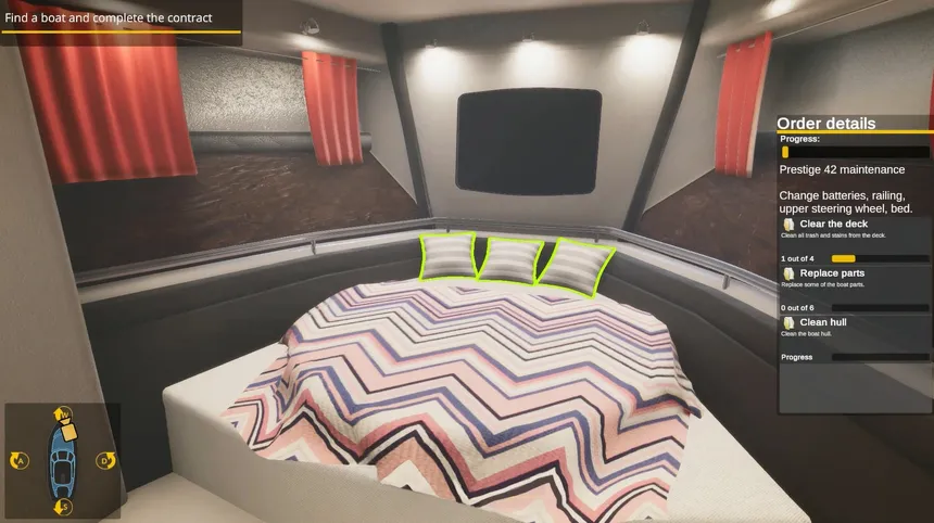 Скриншот 2 к игре Yacht Mechanic Simulator