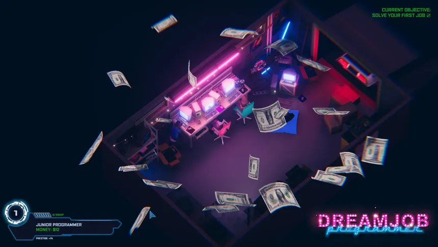 Скриншот 2 к игре Dreamjob: Programmer Simulator - Learn Programming Games