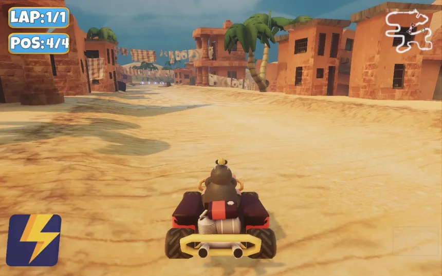 Скриншот 2 к игре Moorhuhn Kart 2