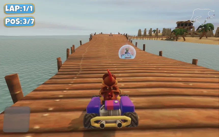 Скриншот 5 к игре Moorhuhn Kart 2