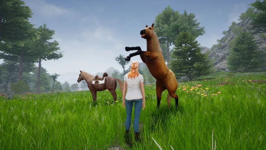Скриншот 6 к игре Horse Riding Deluxe 2