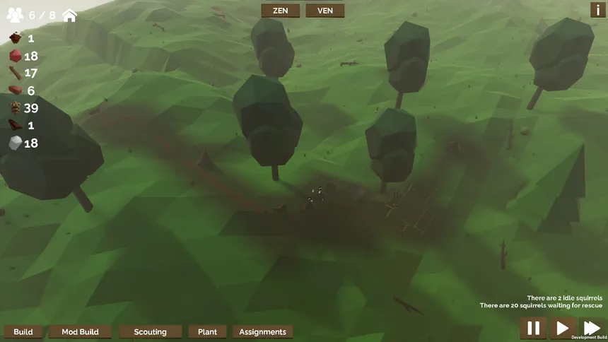 Скриншот 6 к игре Squirrel Forest