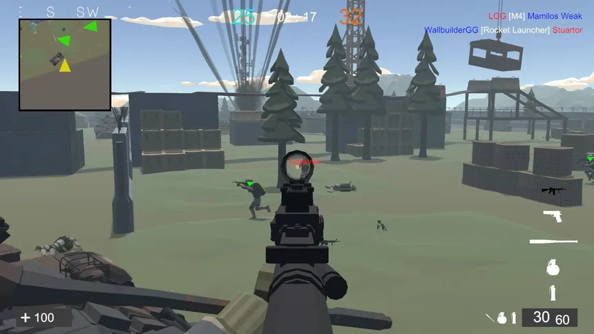 Скриншот 1 к игре Low Poly Forces