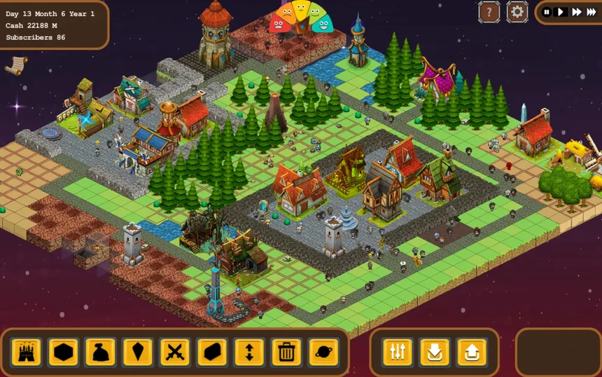 Скриншот 3 к игре Fantasy World Online Tycoon