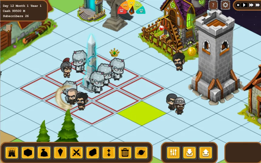 Скриншот 4 к игре Fantasy World Online Tycoon