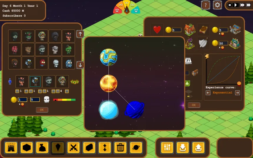 Скриншот 6 к игре Fantasy World Online Tycoon