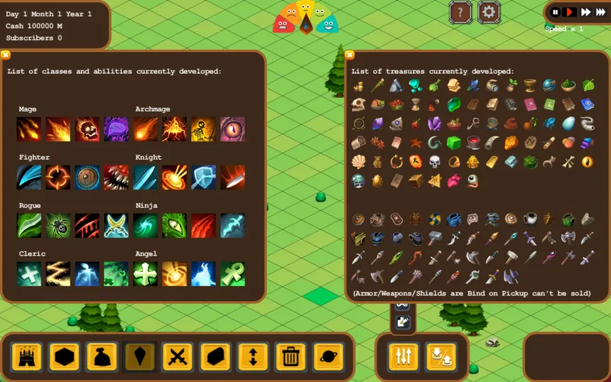 Скриншот 8 к игре Fantasy World Online Tycoon