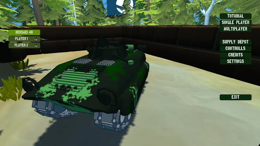 Скриншот 1 к игре Project Toon Tanks