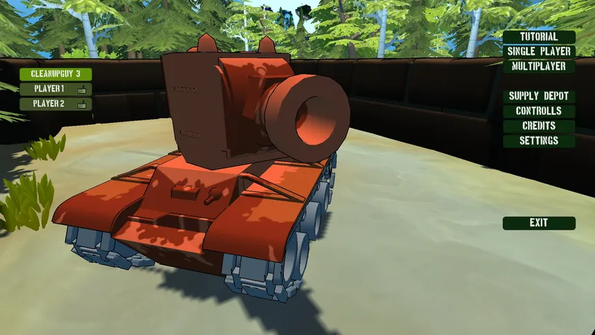 Скриншот 2 к игре Project Toon Tanks