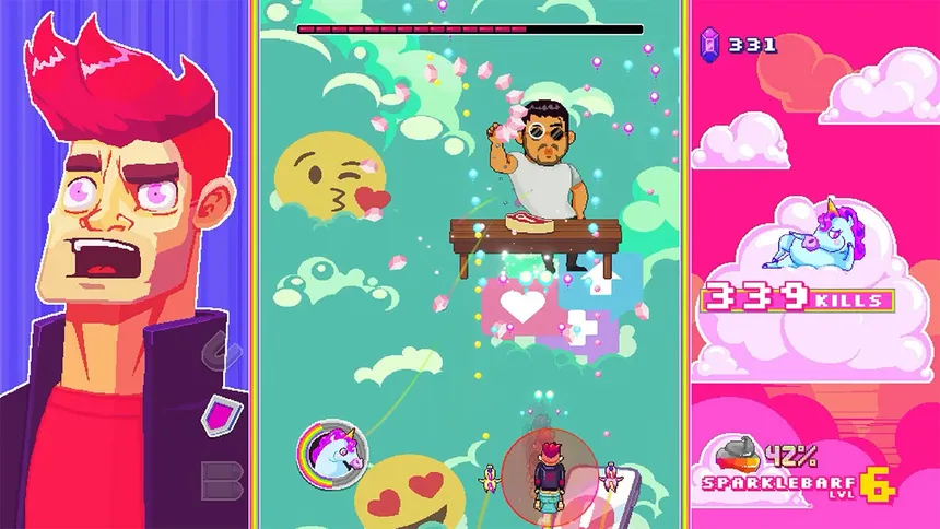 Скриншот 2 к игре Rainbows, toilets & unicorns!