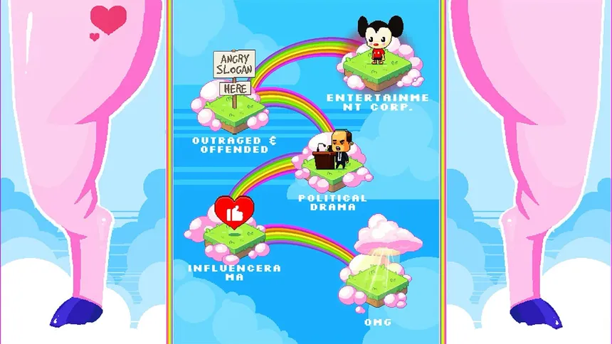 Скриншот 5 к игре Rainbows, toilets & unicorns!