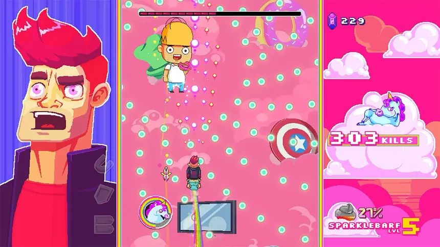 Скриншот 6 к игре Rainbows, toilets & unicorns!
