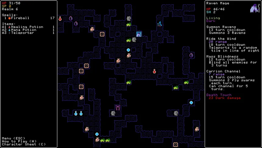 Скриншот 3 к игре Rift Wizard