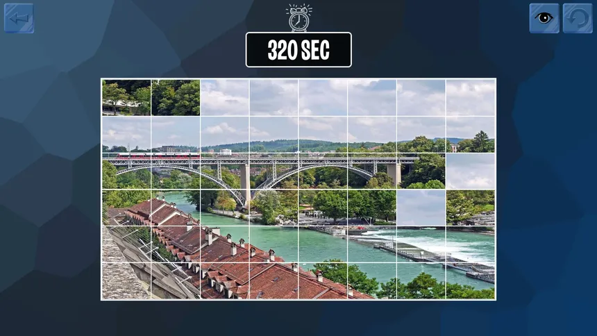 Скриншот 1 к игре Easy puzzle: Bridges