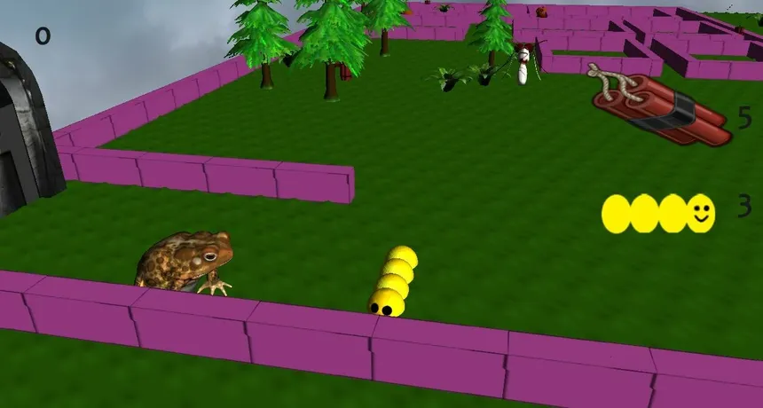 Скриншот 5 к игре Super Worm 3D