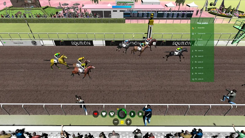 Скриншот 3 к игре Glory Horse Racing