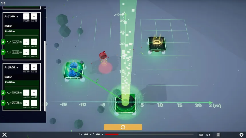 Скриншот 1 к игре SPACE TOW TRUCK - ISAAC NEWTON's Favorite Puzzle Game