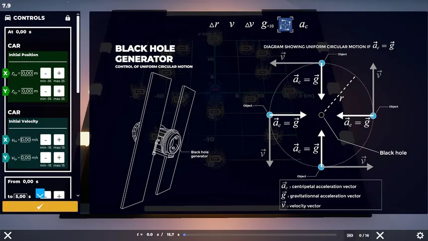 Скриншот 4 к игре SPACE TOW TRUCK - ISAAC NEWTON's Favorite Puzzle Game