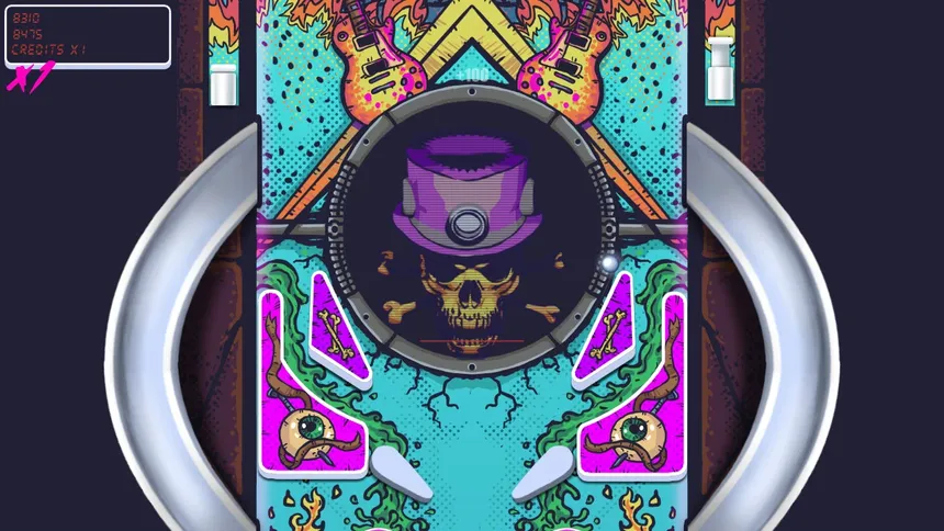 Скриншот 3 к игре Hard Rock Pinball