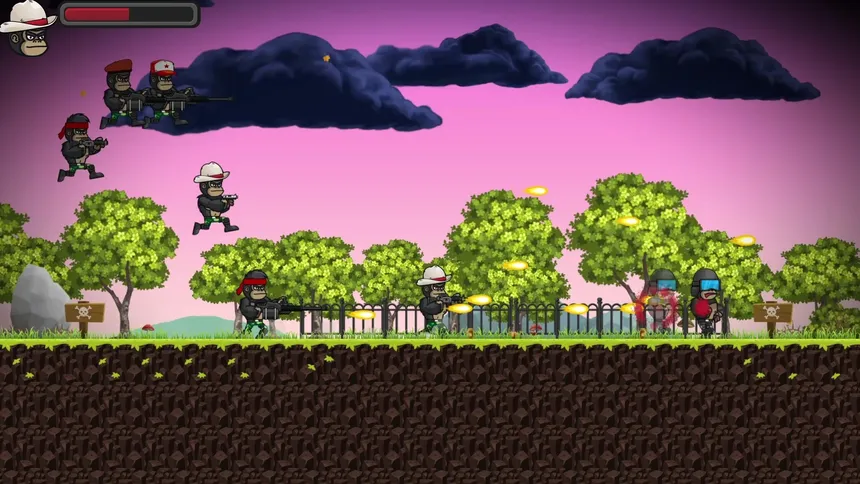 Скриншот 6 к игре Gorilla Guerrillas