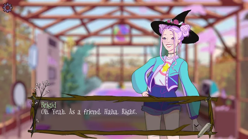 Скриншот 4 к игре So May It Be: A Witch Dating Simulator