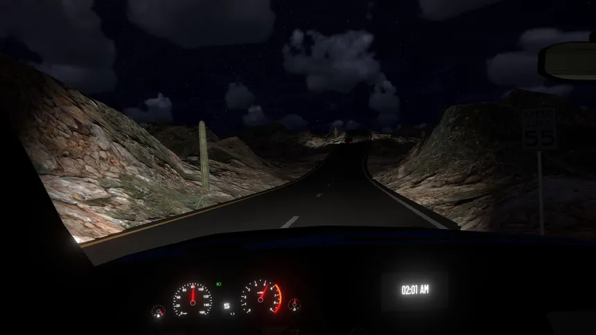 Скриншот 1 к игре Nightvision: Drive Forever