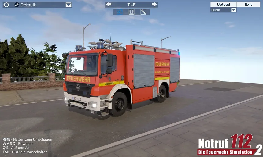 Скриншот 4 к игре Notruf 112 - Die Feuerwehr Simulation 2: Showroom