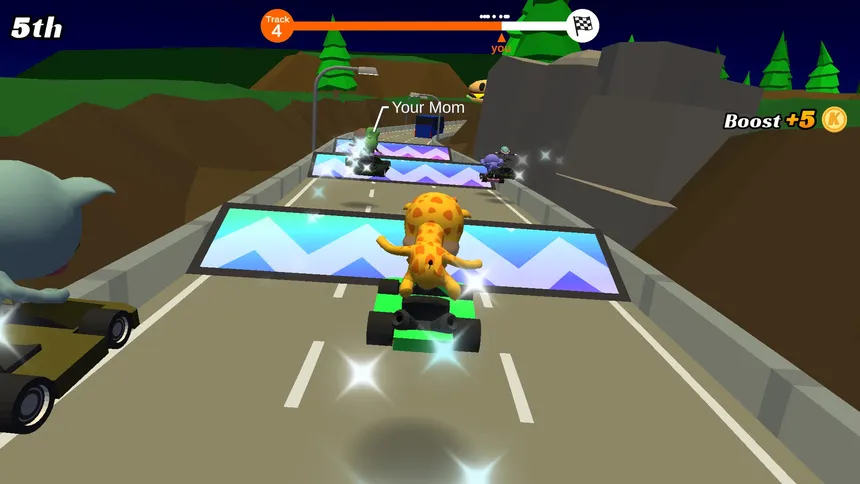 Скриншот 4 к игре Go Kart Run!