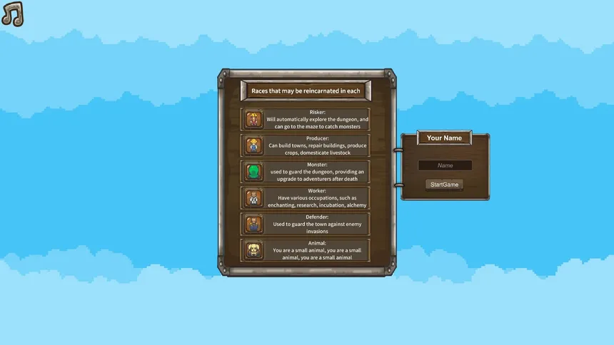 Скриншот 1 к игре Creator Adventure Legend