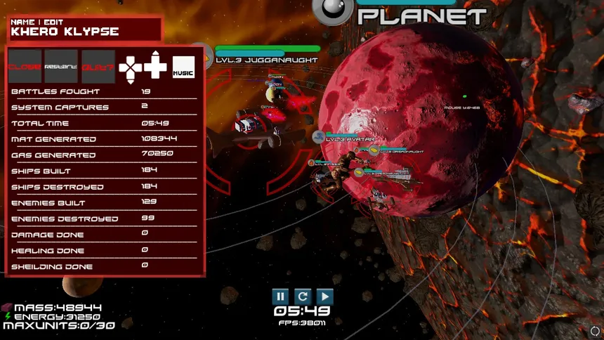 Скриншот 2 к игре Space War Machine